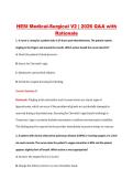 HESI Medical-Surgical V2 &vert; 2026 Q&A with &NewLine;Rationale