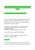  NSG530&colon; Advanced Pathophysiology Exam 1 Actual Exam 2026&sol;2027 &ndash; Complete Exam-Style Questions with Detailed Rationales &vert; 100&percnt; Verified &vert; Pass Guaranteed &ndash; A&plus; Graded