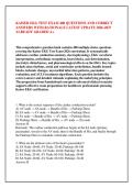 KAISER EKG TEST EXAM 400 QUESTIONS AND CORRECT &NewLine;ANSWERS WITH RATIONALE LATEST UPDATE 2026-2027 &NewLine;ALREADY GRADED A&plus; &NewLine;