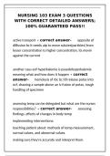 Nursing 103 Exam 3 Study Guide&colon; Fluid Balance & Vital Signs&NewLine;&NewLine;