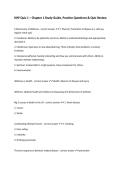 KHP Quiz 1 &ndash; Chapter 1 Study Guide&comma; Practice Questions & Quiz Review