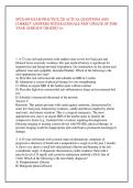 SPCE 609 EXAM PRACTICE 220 ACTUAL QUESTIONS AND &NewLine;CORRECT ANSWERS WITH RATIONALE NEW UPDATE OF THIS &NewLine;YEAR ALREADY GRADED A&plus;
