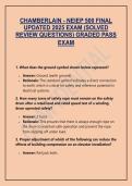 CHAMBERLAIN - NEIEP 500 FINAL UPDATED 2025 EXAM &lpar;SOLVED REVIEW QUESTIONS&rpar; GRADED PASS&NewLine;Exam
