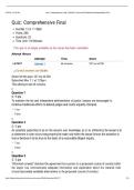 JURI 580 &ndash; COMPREHENSIVE FINAL QUIZ &vert; QUESTIONS AND ANSWERS &vert; 2026 UPDATE &vert; WITH COMPLETE SOLUTIONS&period;
