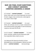 NUR 180 Final Exam Study Guide&colon; Psychiatric Nursing Review&NewLine;&NewLine;