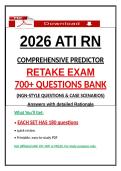 &lpar;Actual Exams & Retake Exams&rpar; For ATI RN Comprehensive Predictor &vert; ATI Exit &lpar;Latest Update&rpar;