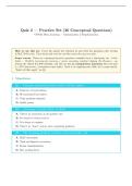 CS7643 Deep Learning &ndash; Quiz 2 Practice Set &vert; Questions and Answers &vert; 2026 Update &vert; 100&percnt; Correct - GT&period;