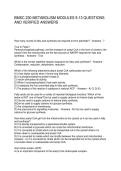 BMSC 230 METABOLISM MODULES 9-13 QUESTIONS AND VERIFIED ANSWERS&NewLine;&NewLine;