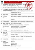 WGU D430 fundamentals of information security Question and answers correctly solved 2026