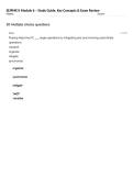 SEJPME II Module 6 &ndash; Study Guide&comma; Key Concepts & Exam Review