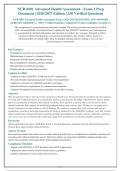 NUR 6001 Advanced Health Assessment Exam 2 &vert; 250 Verified Questions & Rationales &vert; 2026&sol;2027 Update &vert; WPU