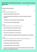 SEJPME US001-06 Multinational Operations &ndash; Study Guide&comma; Key Concepts & Exam Review