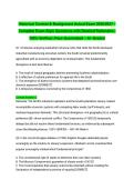 Historical Context & Background Actual Exam 2026&sol;2027 &ndash; Complete Exam-Style Questions with Detailed Rationales &vert; 100&percnt; Verified &vert; Pass Guaranteed &ndash; A&plus; Graded