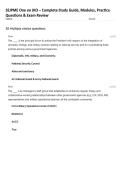 SEJPME One on JKO &ndash; Complete Study Guide&comma; Modules&comma; Practice Questions & Exam Review