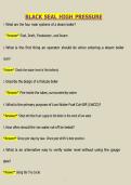 Black Seal High Pressure Boiler Operator Exam Questions & Answers &vert; Complete Study Guide &vert; Verified Solutions 100&percnt; Pass&period;