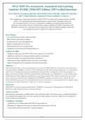 WGU D293 Pre-Assessment&colon; 150 Verified Questions & Answers for Assessment and Learning Analytics &lpar;PADB&rpar; &vert; 2026&sol;2027 Edition