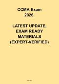 CCMA Exam 2026 &vert; Certified Clinical Medical Assistant Study Guide&comma; Practice Questions & Exam Prep