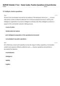 SEJPME Module 5 Test &ndash; Study Guide&comma; Practice Questions & Exam Review