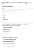 SEJPME II Joint Operations Planning &ndash; Study Guide&comma; Key Concepts & Exam Review