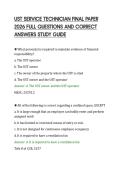UST&lowbar;SERVICE&lowbar;TECHNICIAN&lowbar;FINAL&lowbar;PAPER&lowbar;2026&lowbar;FULL&lowbar;QUESTIONS&lowbar;AND&lowbar;CORRECT