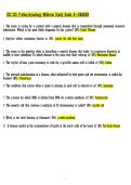 SCI 225 Ṗathoṗhysiology Midterm Study Guide A&plus;GRADED 