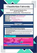 NR507 Week 8 Final Exam Due 25th June 2025 NR 507 Advanced Pathophysiology Complete Question 1-100 &lpar;Actual Exam Proctored via Examplify&rpar; With Correct Answers &vert; 100&percnt; Pass Guaranteed &vert; Graded A&plus; &vert; 