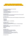 10023W&lowbar;03 FIRE APPARATUS&sol;OPERATOR &ndash; PUMPER  QUESTIONS WITH VERIFIED ANSWERS