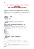 ONCC ONCOLOGY CERTIFIED NURSE PRACTICE EXAM 