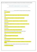 WGU D072 FUNDAMENTALS FOR SUCCESS IN BUSINESS &lpar;OA&rpar; EXAM WITH 100&percnt; CORRECT AND VERIFIED ANSWERS
