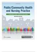 TEST BANK FOR PUBLIC &sol; COMMUNITY HEALTH AND NURSING&NewLine;PRACTICE&colon; CAR- ING FOR POPULATIONS&comma; 2ND EDITION&comma; CHRISTINE&NewLine;L&period;SAVAGE&comma; ALL CHAPTERS