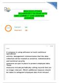 WGU D333 ETHICS TECHNOLOGY PA EXAM WITH 100&percnt; CORRECT AND VERIFIED ANSWERS 2026-2027