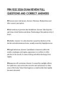 PRN 1032 2026 EXAM REVIEW FULL&NewLine;QUESTIONS AND CORRECT ANSWERS