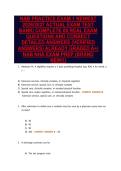 NAB PRACTICE EXAM 1 NEWEST&NewLine;2026&sol;2027 ACTUAL EXAM TEST&NewLine;BANK&vert; COMPLETE 80 REAL EXAM&NewLine;QUESTIONS AND CORRECT&NewLine;DETAILED ANSWERS &lpar;VERIFIED&NewLine;ANSWERS&rpar; ALREADY GRADED A&plus;&vert;&NewLine;NAB NHA EXAM PREP &lpar;BRAND&NewLine;NEW&excl;&excl;&rpar;