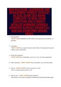 NAB NHA EXAM- LEADERSHIP AND&NewLine;MANAGEMENT NEWEST 2026&sol;2027&NewLine;ACTUAL EXAM TEST BANK&vert;&NewLine;COMPLETE 110 REAL EXAM&NewLine;QUESTIONS AND CORRECT&NewLine;DETAILED ANSWERS &lpar;VERIFIED&NewLine;ANSWERS&rpar; ALREADY GRADED A&plus;&vert;&NewLine;NAB NHA EXAM PREP &lpar;BRAND&NewLine;NEW&excl;&excl;&rpar;