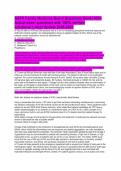 AAFP Family Medicine Board Questions Bank&vert; 400&plus; Actual exam questions with 100&percnt; verified solutions&vert; Latest Update 2026-2027