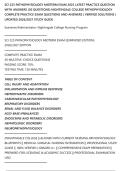 SCI 225 PATHOPHYSIOLOGY MIDTERM EXAM 2025 LATEST PRACTICE QUESTION&NewLine;WITH ANSWERS &lpar;50 QUESTIONS&rpar; NIGHTINGALE COLLEGE PATHOPHYSIOLOGY&NewLine;COMPLETE PRACTICE EXAM QUESTIONS AND ANSWERS &vert; VERIFIED SOLUTIONS &vert;&NewLine;UPDATED 2026&sol;2027 STUDY GUIDE
