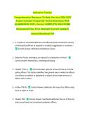 Defensive Tactics &NewLine;Comprehensive Resource To Help You Ace 2026-2027 &NewLine;Exams Includes Frequently Tested Questions With &NewLine;ELABORATED 100&percnt; Correct COMPLETE SOLUTIONS &NewLine;Guaranteed Pass First Attempt&excl;&excl; Current Update&excl;&excl; &NewLine;Instant Download Pdf 