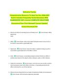 Defensive Tactics &NewLine;Comprehensive Resource To Help You Ace 2026-2027 &NewLine;Exams Includes Frequently Tested Questions With &NewLine;ELABORATED 100&percnt; Correct COMPLETE SOLUTIONS  &NewLine;Guaranteed Pass First Attempt&excl;&excl; Current Update&excl;&excl;  &NewLine;Instant Download Pdf