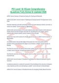 PCI Level I & II Exam Comprehensive Questions Fully Solved & Updated 2026