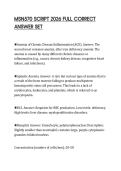 MSN570 SCRIPT 2026 FULL CORRECT&NewLine;ANSWER SET