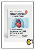 NURS 231 &sol; BIOD 331 Pathophysiology Module 7 Study Guide & Practice Questions &vert; Version A & B Review &vert; Latest Update 2026 Exam Prep