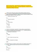 SBP 101 Exam Prep - Small Business Professional Acquisition & DoD Contracting Test Bank Complete Questions&comma; Answers & Core Competencies Master Summary&period;pdf&NewLine;&NewLine;