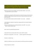 WGU D116 Unit 2 OA Review Question and answers correctly solved 2026
