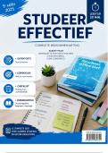 Samenvatting Studeer effectief 5e editie 2024 compleet - Albert Pilot &sol; 9789001034351 &sol; &plus; oefentoets &plus; leerdoelen &plus; kernbegrippen&NewLine; 