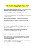 COS Mock Exam 1 with all Correct & 100&percnt; Verified Answers &vert;Latest Update &vert;Already Graded A&plus;
