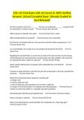 COS 115 Final Exam with all Correct & 100&percnt; Verified Answers &vert;Actual Complete Exam &vert;Already Graded A&plus; &lpar;Just Released&rpar;