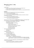 Geschiedenis &vert; China 1842-2001 &vert; VWO