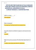 NPS PHLEBOTOMY EXAM 2026 ACTUAL EXAM QUESTIONS AND CORRECT DETAILED ANSWERS &lpar;VERIFIED ANSWERS&rpar; ALL ANSWERED &lbrace;210 Q & A&rcub;&NewLine;ALREADY GRADED A&plus; &vert; GUARANTEED PASS&NewLine;