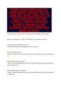 NREMT FLASH CARDS 2026 PT&period;2&NewLine;EXAM NEWEST 2026&sol;2027 ACTUAL&NewLine;EXAM TEST BANK&vert; COMPLETE 150&NewLine;REAL EXAM QUESTIONS AND&NewLine;CORRECT VERIFIED ANSWERS&sol;&NewLine;ALREADY GRADED A&plus;&vert; EMT&NewLine;NATIONAL REGISTRY EXAM PREP&NewLine;&lpar;MOST RECENT&excl;&excl;&rpar;