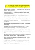COS 100 Final Exam with all Correct & 100&percnt; Verified Answers &vert;Actual Complete Exam &vert;Already Graded A&plus;